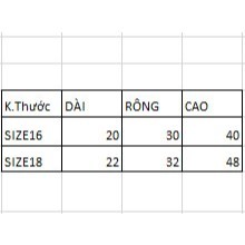 Vali nhí  cao cấp size 18 BAMMOZO hàng cực chất ( bh 10 năm)