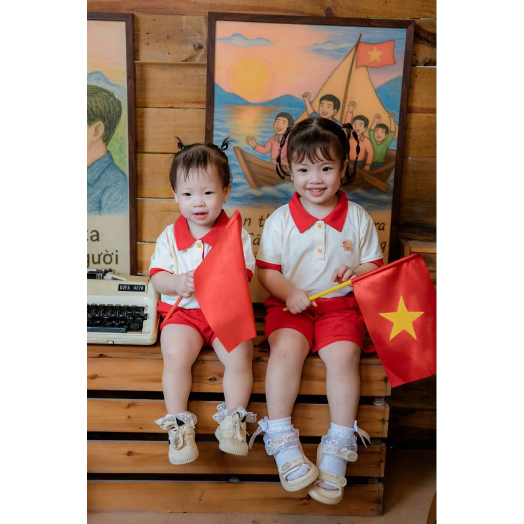 Set bộ polo bé trai Embes Việt Nam