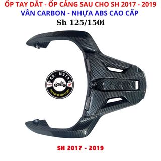 Ốp Tay Dắt Carbon Cho SH Việt 2012-2016 – Phụ Kiện Trang Trí Bảo Vệ Xe Máy Cao Cấp