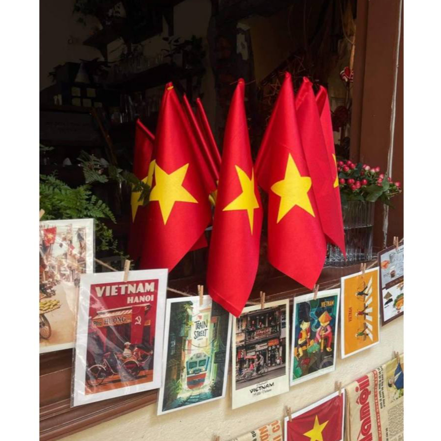 Cờ Vẫy Tay Que Nhựa