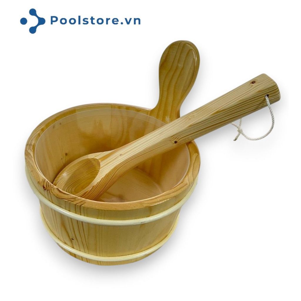 xô gáo gỗ xông hơi sauna