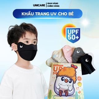Khẩu Trang Trẻ Em Proof Mask Kids Khẩu Trang Unicare Chống Tia UV, Có Nút Điều Chỉnh Quai Đeo, Mềm Mại, An Toàn Cho Bé