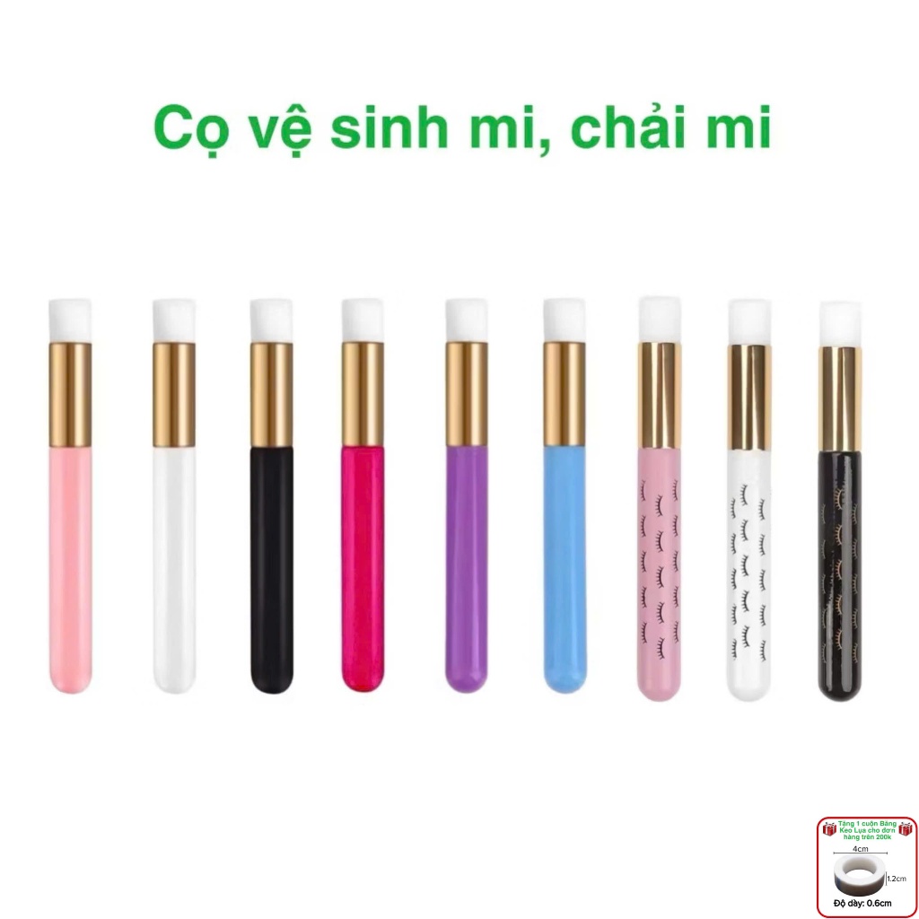 Cọ vệ sinh mi, chải mi (dụng cụ nối mi)