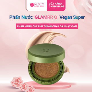 Siêu Phấn Nước Che Phủ GLAMRR Q Màu Xanh Cushion SPF50+/PA+++ (1 lõi x 15g)