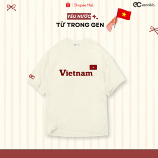 Áo phông Việt Nam Cờ Đỏ Sao Vàng Ecochic Chính Hãng B165