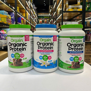 ( DATE 01/27 ) Bột Orgain Protein Organic - Sữa hữu cơ thực vật SuperFood Protein Powder 1200gr