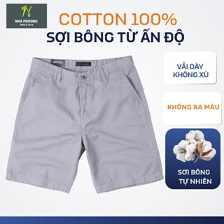  Quần short kaki nam cao cấp Thái Khang loại quần kaki short ngắn trên đầu gối QUAN07 