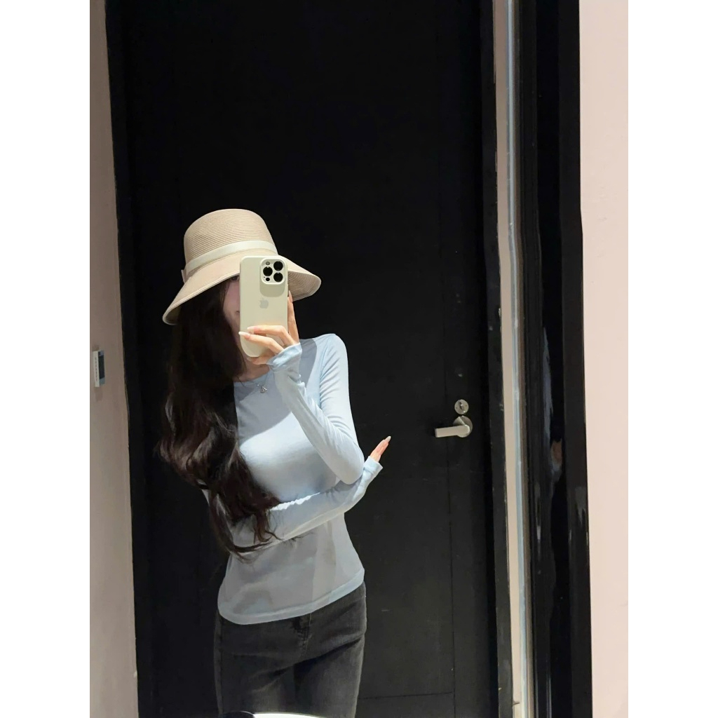 [XẢ KHO] Áo Thun Giữ Nhiệt Nữ Dài Tay JUSTDUN A8 Cổ Tròn, Cotton Mịn Dày Dặn, Siêu Co Giãn Mềm Mại, Tôn Dáng ,Giữ Nhiệt | BigBuy360 - bigbuy360.vn