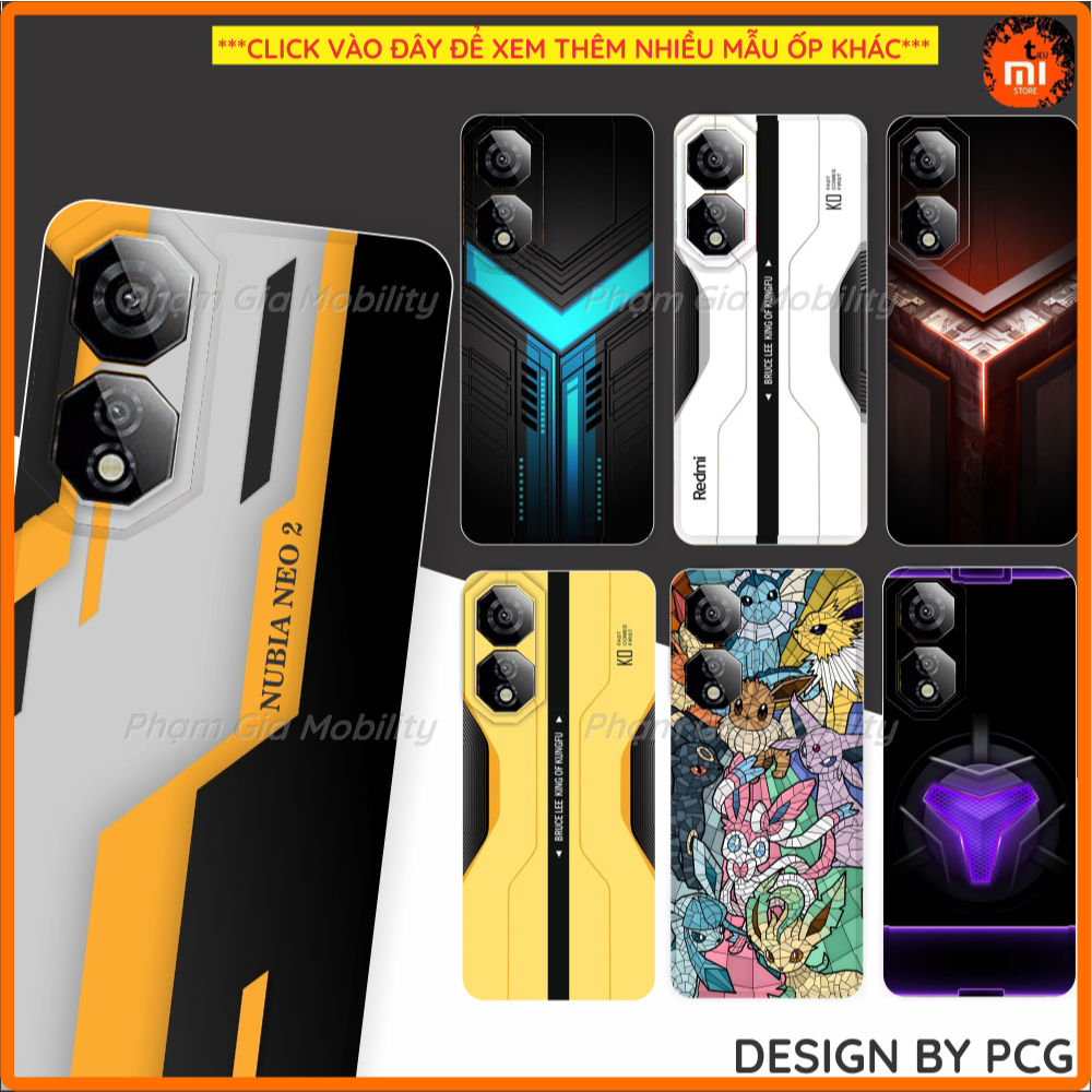 Ốp lưng dành cho ZTE Nubia Neo 2 5G Neo2/ Neo3 3 GT dẻo in hình công nghệ, gaming, nhiều mẫu thiết k