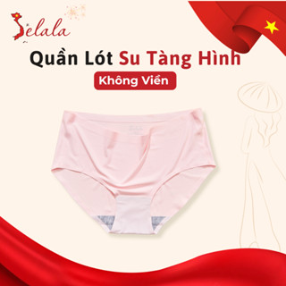 Quần Lót Nữ Selala Su Lạnh Không Viền Kháng Khuẩn Mềm Mịn Cạp Vừa SE07