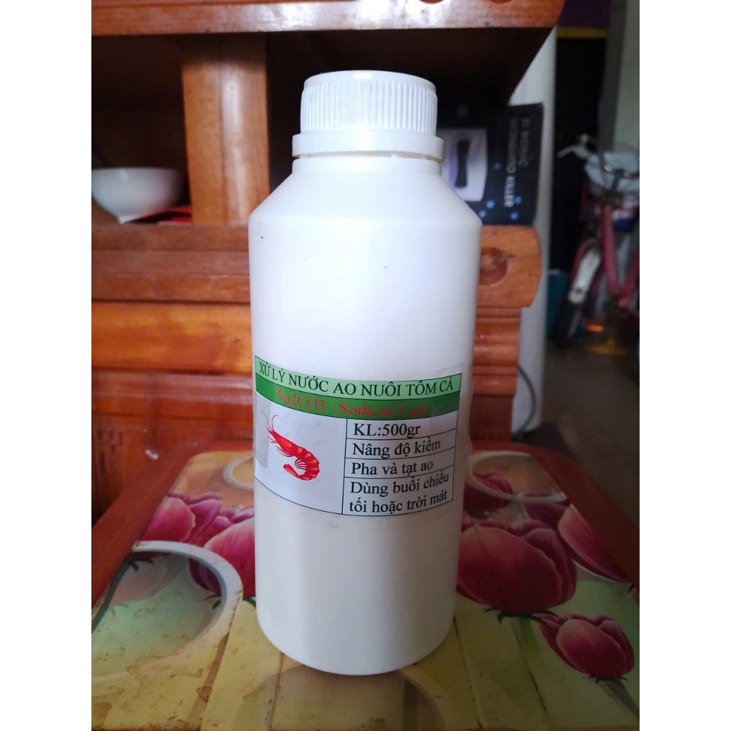 Tăng độ kiềm cho nước Na2CO3 chai 500gr