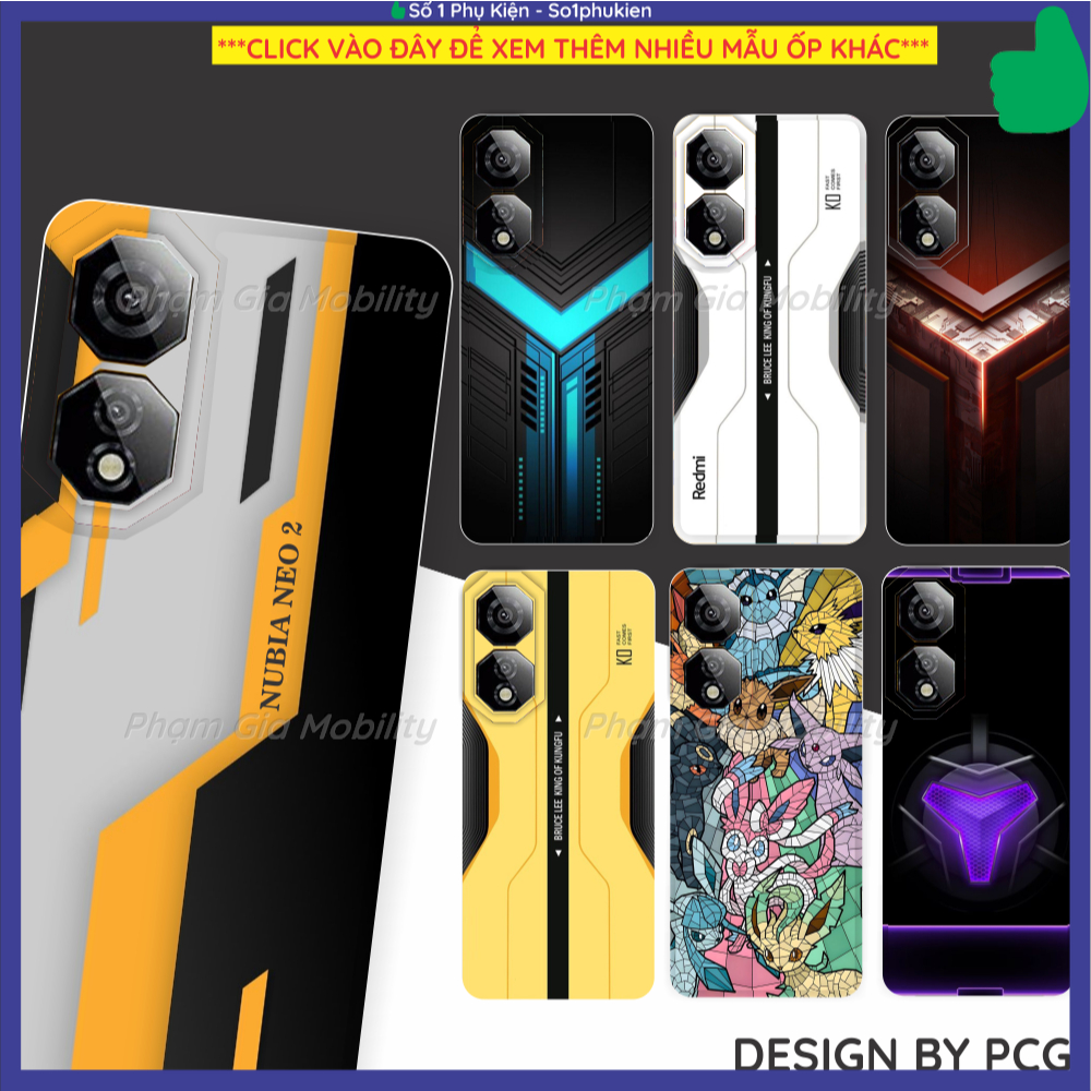 Ốp lưng dành cho ZTE Nubia Neo 2 5G Neo2/ Neo3 3 GT dẻo in hình công nghệ, gaming, nhiều mẫu thiết k