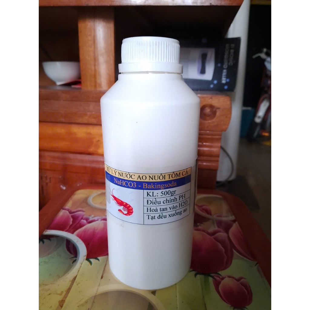 Cân bằng PH cho nước ao nuôi NAHCO3 chai 500gr