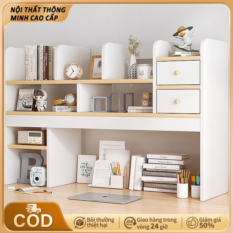 Kệ Để Bàn Đa Năng Gia Đình, Kệ Đựng Sách Văn Phòng, Kệ Sách Mini Lưu Trữ, Tủ Sách Học Tập