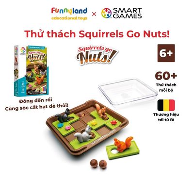 Đồ chơi trí tuệ SmartGames Thử thách Squirrels Go Nuts!
