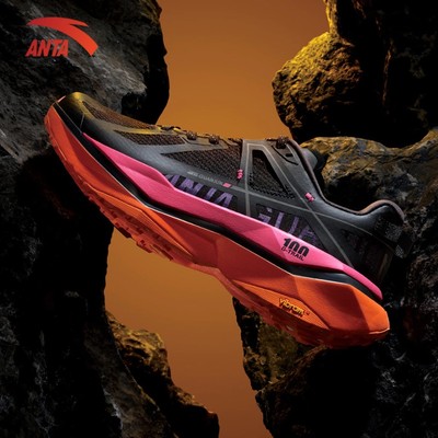 [VIBRAM MEGAGRIP] ANTA Nữ Falcon Giày chạy bộ địa hình giày Trail Running Shoes Outdoor chống trượt  1224B6616A