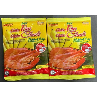 Bột chiên tôm, chiên chuối Mikko hương xưa 150g