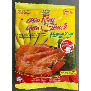 Bột chiên tôm, chiên chuối Mikko hương xưa 150g