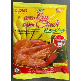 Bột chiên tôm, chiên chuối Mikko hương xưa 150g