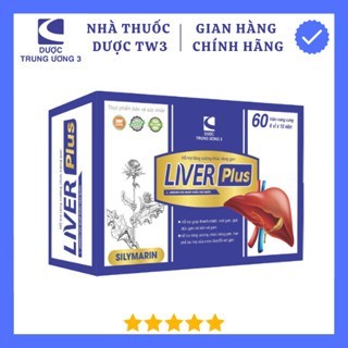 Viên uống Hỗ trợ giải độc gan LIVER PLUS - Hộp 60 viên
