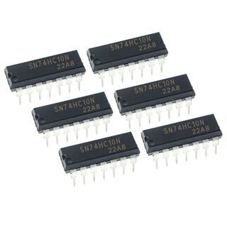 IC chức năng 74HC10 3-Input NAND DIP14