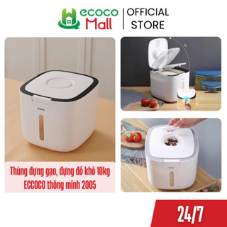  Thùng đựng gạo đựng đồ khô 10kg ECOCO thông minh 2005 