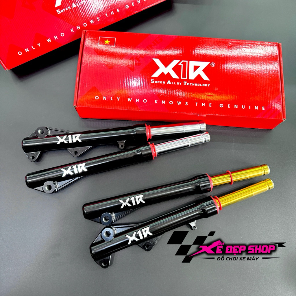 Phuộc trước X1R vario vario125 vario150 ex150 - phuộc trước chính hãng X1R gắn vario ty 27 ex150 ty 