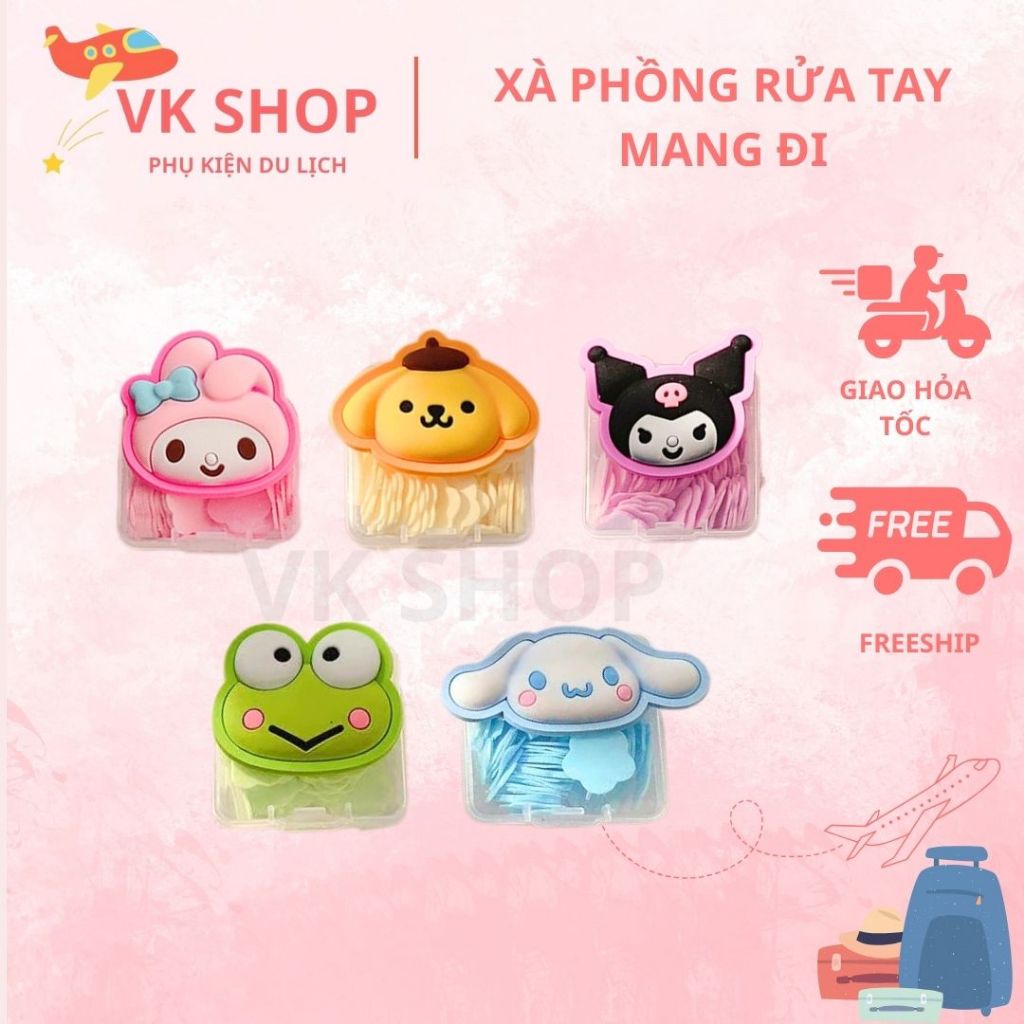 Xà Phòng Giấy Rửa Tay Du Lịch – Nhỏ Gọn, Vệ Sinh, Dùng 1 Lần – Phù Hợp Đi Chơi, Công Tác