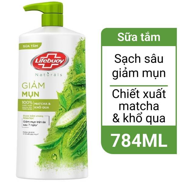 [100% Chính Hãng] Sữa tắm Lifebuoy Matcha khổ qua Detox và Bảo vệ khỏi vi khuẩn 800g
