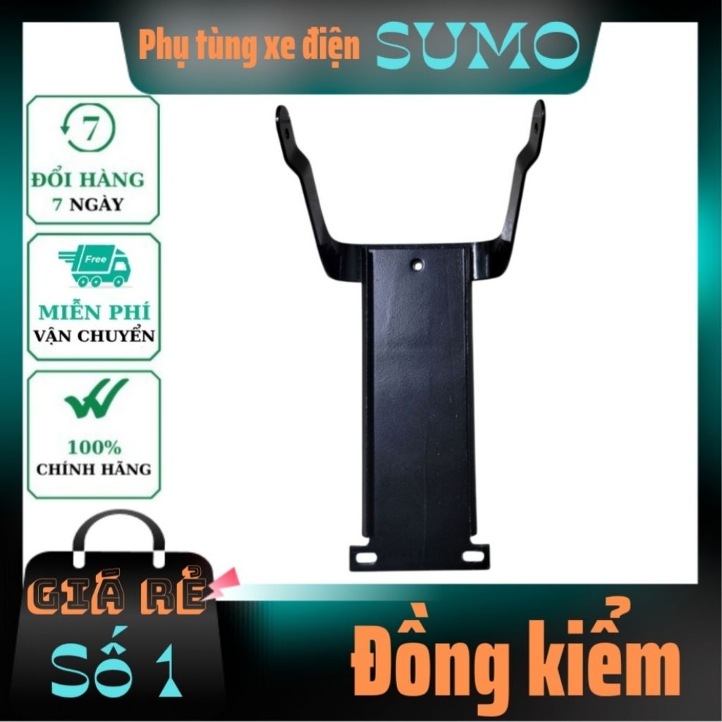 Giá sắt đỡ bình xe điện Cap A, Ninja, Pega, khay trượt bình xe điện Cap A, Ninja, Pega chống vỡ nhựa