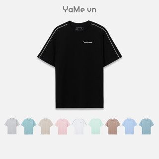 Áo Thun Nam Tay Ngắn Cổ Tròn Đơn Giản Thời Trang Thương Hiệu Y2010 Seventy Seven 04 22714 |YaMe|