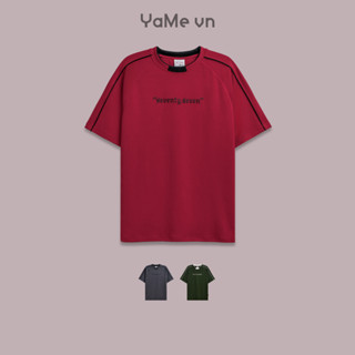Áo Thun Nam Tay Ngắn Cổ Tròn Thời Trang Thương Hiệu Y2010 Seventy Seven 45 23545 |YaMe|