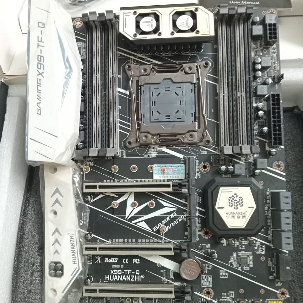 Main X99 QD4 F8 TF-Q QD4 Socket 2011. Huananzhi