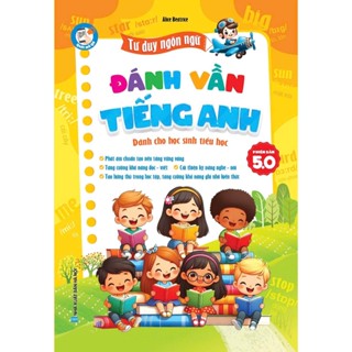 Sách -Tư duy ngôn ngữ - Đánh vần tiếng Anh (Phiên bản 5.0) Dành cho học sinh Tiểu học