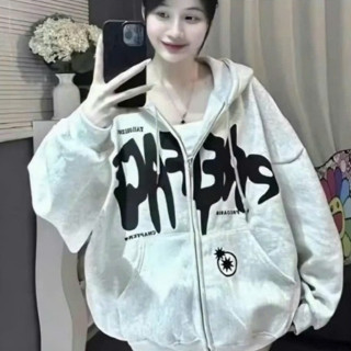  Áo khoác nỉ nữ chữ NGÔI SAO MŨ 2 LỚP phong cách  cute hàn quốc CaMa Store M12127 