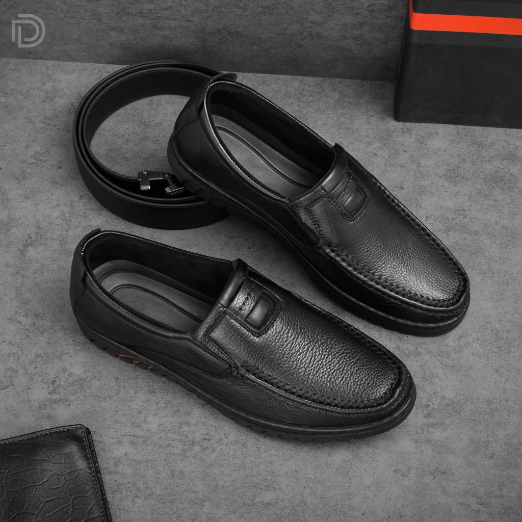 Giày Da Nam  Giày Tây bò thật 100% Đế Cao 4 cm G68 thiết kế nam tính và mạnh mẽ sang trọng bảo hành 12 tháng