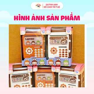 Đồ Chơi Két sắt mini thông minh mở bằng mật khẩu vân tay mô phỏng gương mặt cỡ lớn,két sắt cho bé