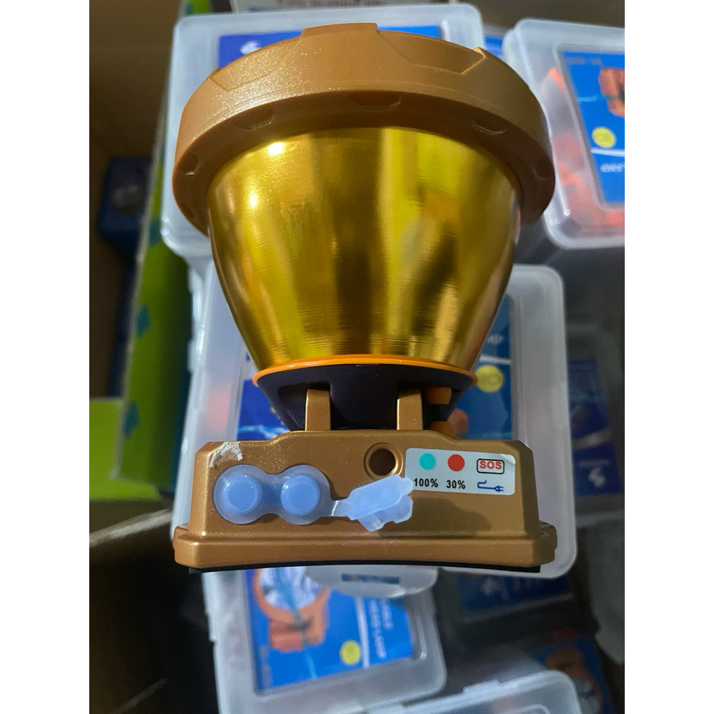 Đen pin đội đầu, đèn pin chống nước K25  ( ducanh888 )