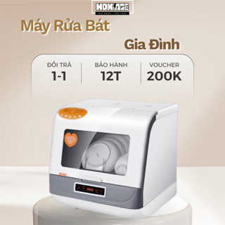 Máy Rửa Chén Mini Để Bàn – Tiệt Trùng 360° – Rửa Hoa Quả – Tiết Kiệm Nước Gia Đình