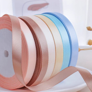 (LƯU Ý MÔ TẢ)Cuộn Ruy Băng Lụa Bản 1cm (cuộn ~22m)