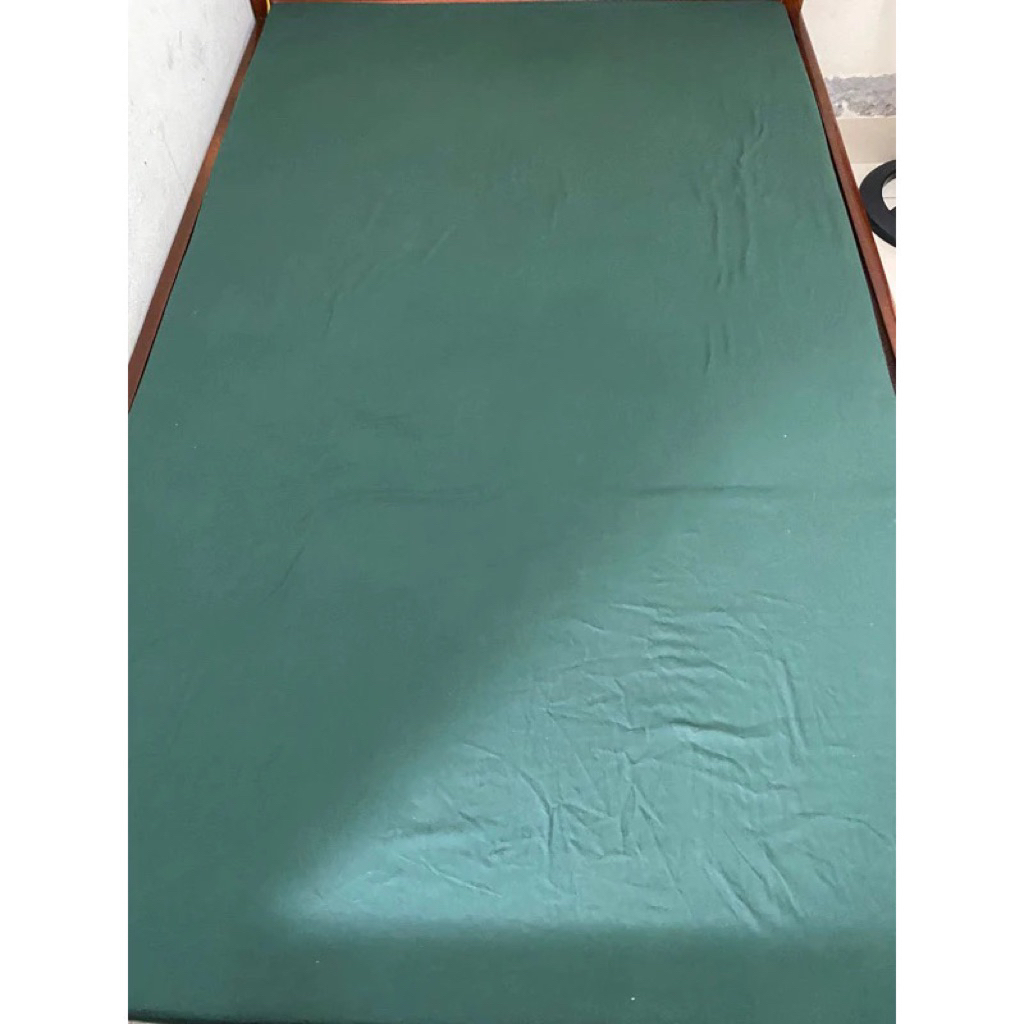 Ga giường bọc đệm màu xanh cho giường 90cm/1m/1.2m hàng đẹp