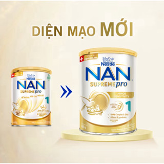 NAN Supreme Pro số 1 dành cho các bé 0-12 tháng. Lon 400g Hoặc 800g