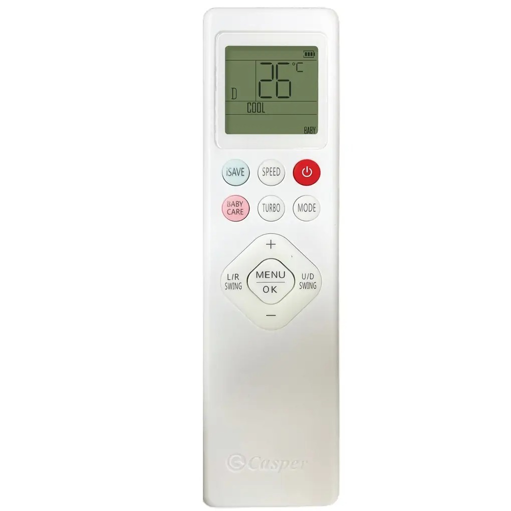 Điều khiển điều hòa thay thế điều khiển mẫu Casper TC-12IS36, mẫu khác