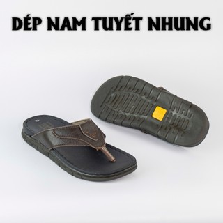 DÉP KẸP NAM CAO CẤP ĐẾ DR 2 LỚP MẪU KHÂU GIỮA