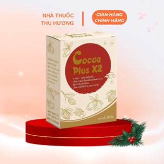 Giảm Cân COCOA PLUS X2 CHÍNH HÃNG Hộp 30 Viên Thảo Mộc Giảm Cân Giảm Mỡ Bụng Cấp Tốc