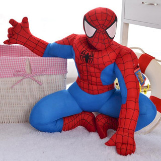  Gấu Bông Siêu Nhân Người Nhện đủ size 45cm - 90cm gối ôm đồ chơi Spiderman cho bé 