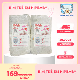 [Combo 100 miếng] Bỉm Quần Hipbaby Care Thấm Hút Tốt Đủ Size S-3XL(Bỉm Mác Mới Chất Lượng Không Đổi)