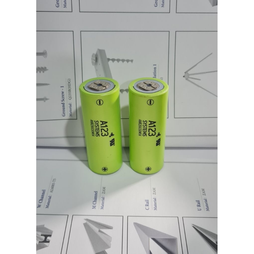 Pin A123 26650 , 3.2v, DL 2500mah, xả 60C tháo khối