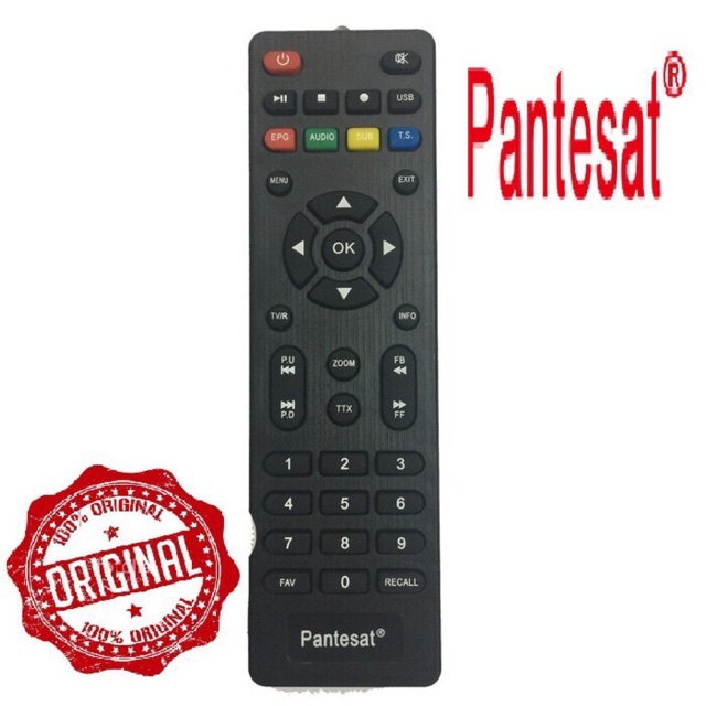 Điều khiển đầu thu Pantesat - Remote đầu thu Pantesat