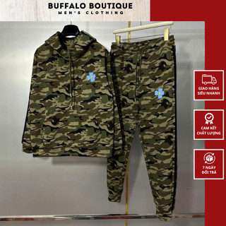  Bộ Nỉ Hoodie Nam Dấtsss Thêu Logo Phối 3 Màu Loang Siêu Chất - Bộ Quần Áo Nam Dấtsss Mùa Đông Cao Cấp 